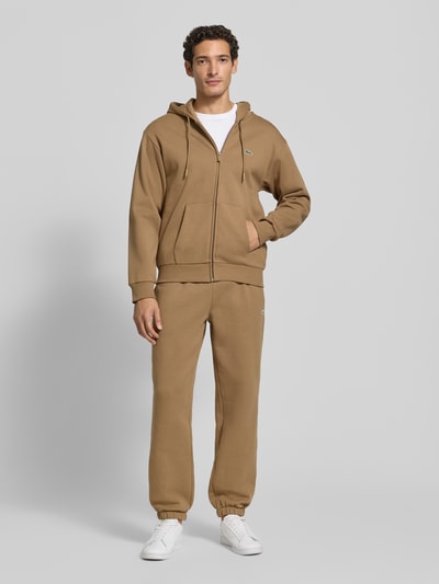 Lacoste Regular Fit Sweathose aus Baumwoll-Mix  Beige 1