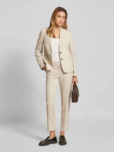 Christian Berg Woman Selection Blazer mit Leistentaschen Sand 1