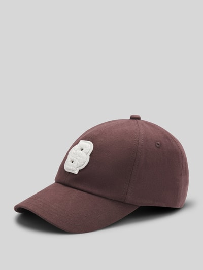 BOSS Basecap aus reiner Baumwolle Modell 'ARI-B' Dunkelbraun 3