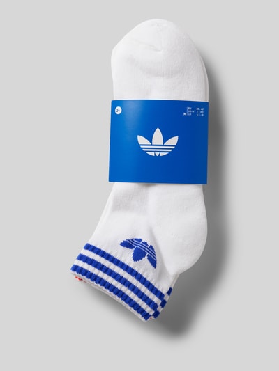 adidas Originals Skarpety z logo w zestawie 3 szt. Biały 3