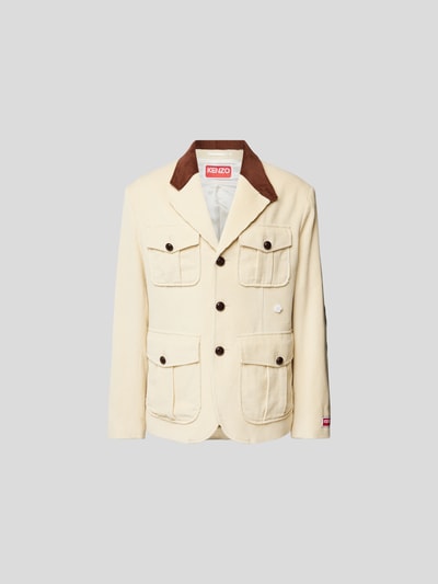 Kenzo Cordjacke aus reiner Baumwolle Sand 2