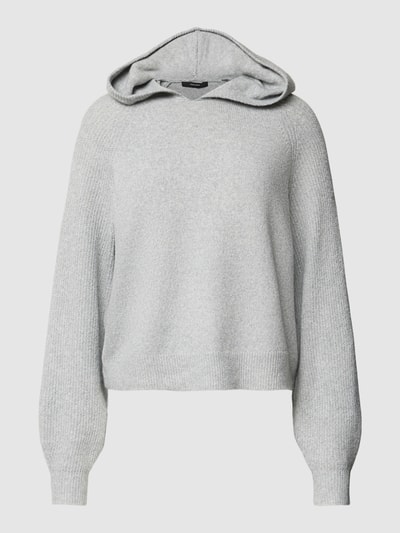 Vero Moda Strickpullover mit Kapuze Modell 'DOFFY' Mittelgrau 2