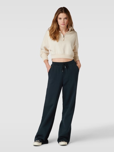 Roxy Sweatpants met labelstitching, model 'ENERGY' Zwart - 1