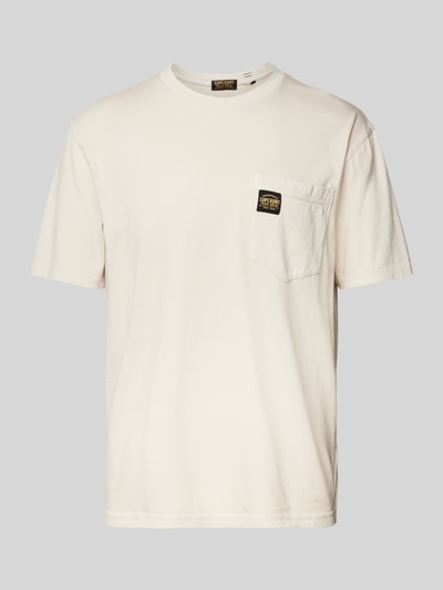 Superdry T-Shirt mit Label-Detail Offwhite 2