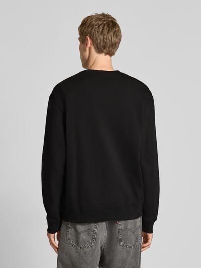 Calvin Klein Jeans Regular Fit Sweatshirt mit Logo-Print Modell 'Terry' Black 5