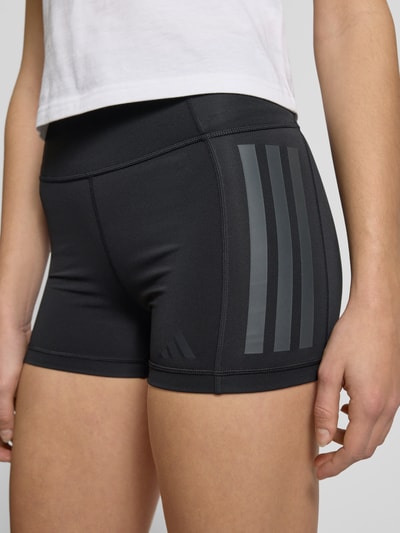 ADIDAS SPORTSWEAR Slim Fit Sport-Shorts mit Logo-Print Black 3