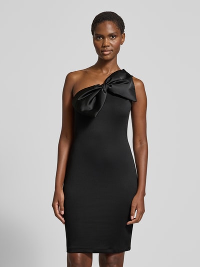 GUIDO MARIA KRETSCHMER WOMAN Cocktailkleid mit One-Shoulder-Träger Modell 'Linda' Black 4