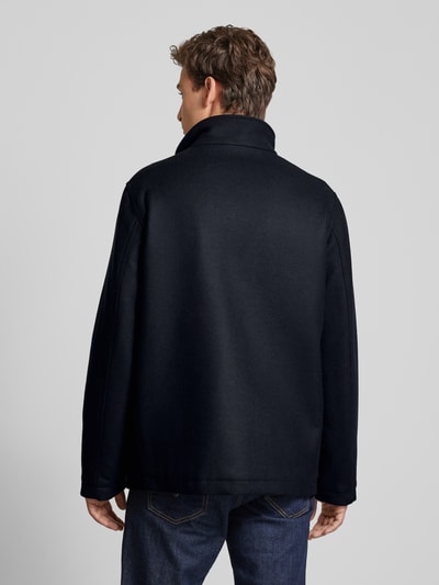 Emporio Armani Wolljacke mit Stehkragen Marine 5