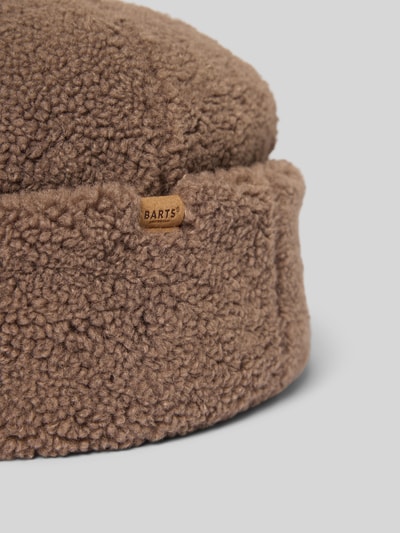 Barts Mütze mit Teddyfell Modell 'Teddybow' Mittelbraun Mel 2