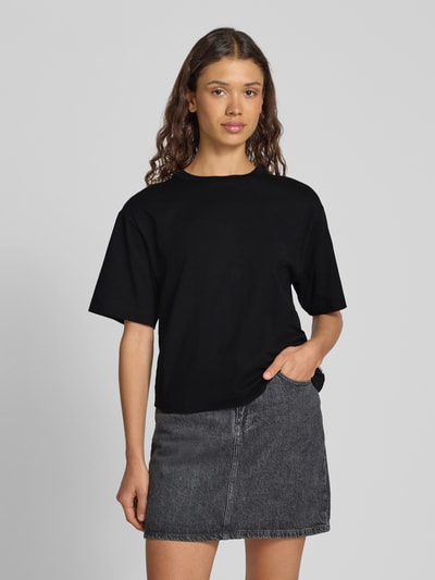 Marc O'Polo Regular Fit T-Shirt aus Baumwoll-Mix BLACK 4