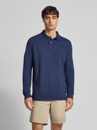 Polo Ralph Lauren Poloshirt met korte knoopsluiting Donkerblauw - 4