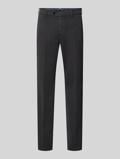 MMX Regular Fit Chino aus Baumwoll-Mix Modell 'Lupus' Anthrazit 2