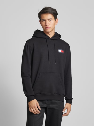 Tommy Jeans Hoodie mit Label-Print Black 4