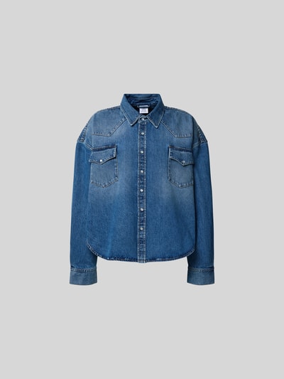 VETEMENTS Jeanshemd in Denim-Optik Jeansblau 2