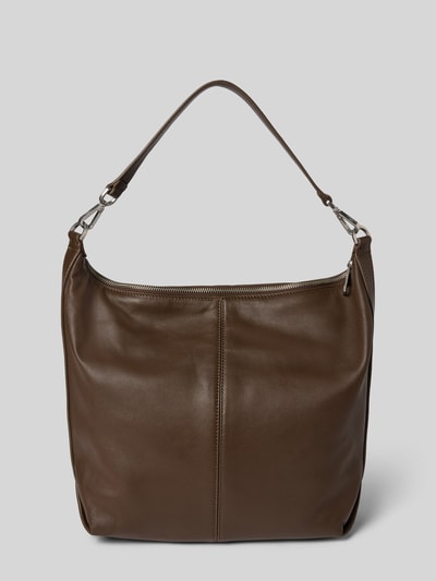 LIEBESKIND BERLIN Schoudertas van echt leer, model 'Paris' Donkerbruin - 4