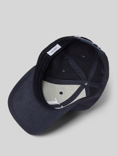 Les Deux Basecap mit Label-Detail Marine 2