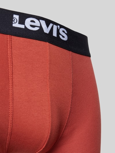 Levi's® Trunks mit elastischem Logo-Bund im 2er-Pack Rostrot 2