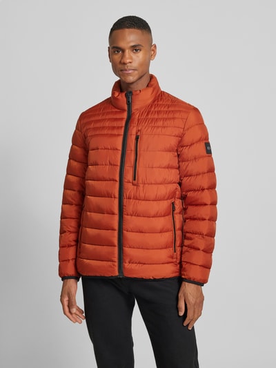 Tom Tailor Regular Fit Steppjacke mit wasserabweisender Funktion Orange 4