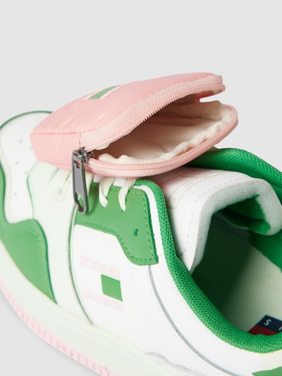 Tommy Jeans Sneaker mit Label-Details Modell 'RETRO BASKT' Grün 3