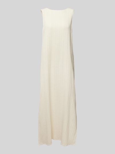 Jake*s Casual Maxi-jurk met structuurmotief Offwhite - 2