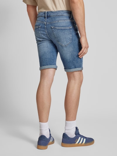 Only & Sons Regular Fit Jeansshorts im 5-Pocket-Design Modell 'PLY' Jeansblau 5
