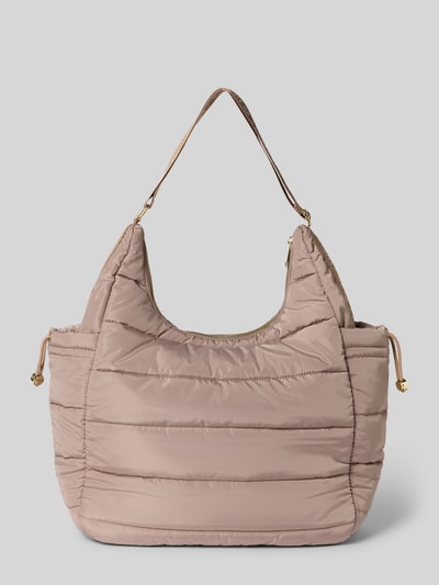 Hey Marly Handtas met doorgestikte naden, model 'Alltime Buddy' Taupe - 4