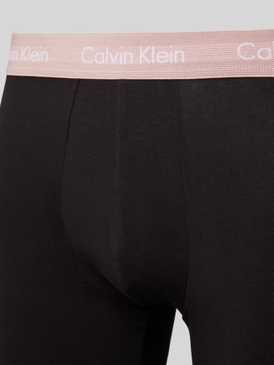 Calvin Klein Underwear Trunks mit elastischem Label-Bund im 5er-Pack Black 2