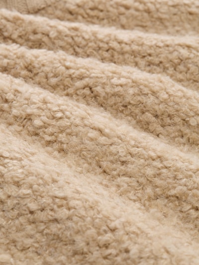 Tom Tailor Cardigan met bouclé-structuur Beige - 6