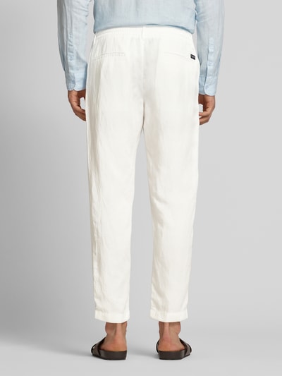 Strellson Regular Fit Chino mit elastischem Bund Modell 'Saturn' Offwhite 5