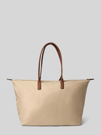 Tommy Hilfiger Torba tote z zamkiem błyskawicznym Beżowy 4