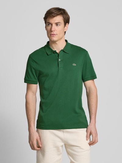 Lacoste Regular fit poloshirt met labeldetail Groen - 4