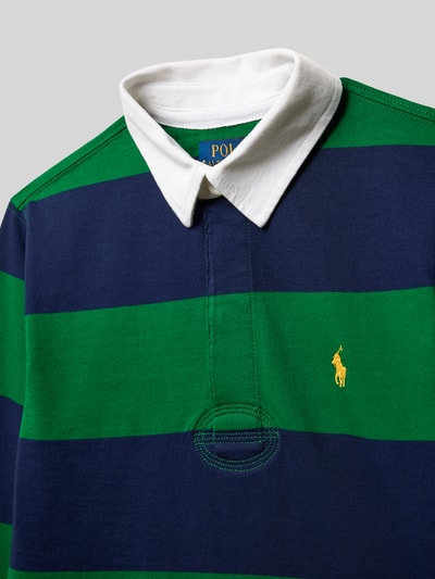 Polo Ralph Lauren Teens Shirt met lange mouwen met polokraag Groen - 2