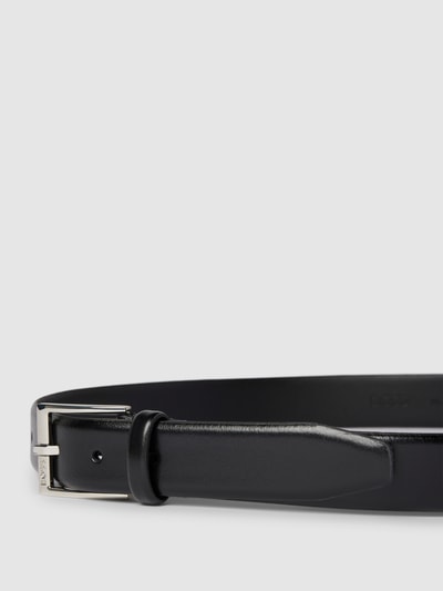 BOSS Riem met labeldetail, model 'ELLOY' Zwart - 2