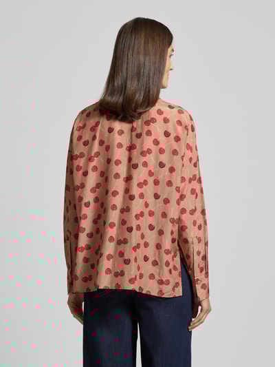 Drykorn Bluzka koszulowa z listwą guzikową model ‘CLOELIA’ Beżowy 5