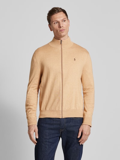 Polo Ralph Lauren Cardigan mit Logo-Stitching Camel 4