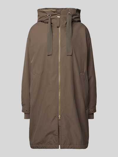 G-LAB Jacke in Überlänge Modell 'JOY' Taupe 2