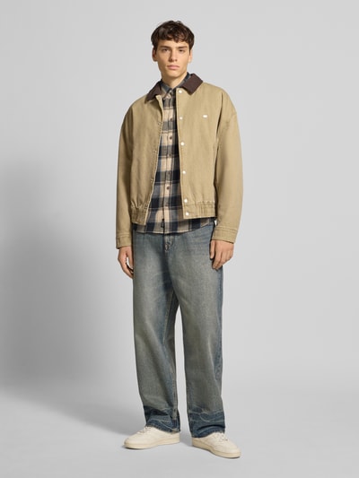 Blend Regular fit vrijetijdsoverhemd met button-downkraag, model 'DAG’ Donkerblauw - 1