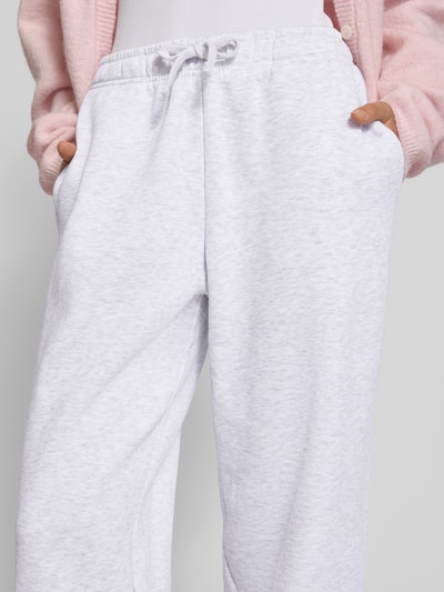Only Comfort fit sweatpants met katoen, model 'BEST' Lichtgrijs gemêleerd - 3