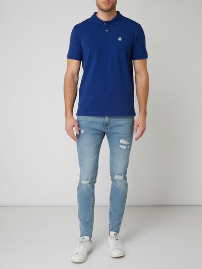 MC NEAL Poloshirt aus Bio-Baumwolle Metallic Blue 1