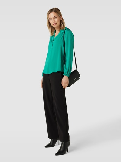 Marc Cain Blouse met platte kraag Smaragdgroen - 1