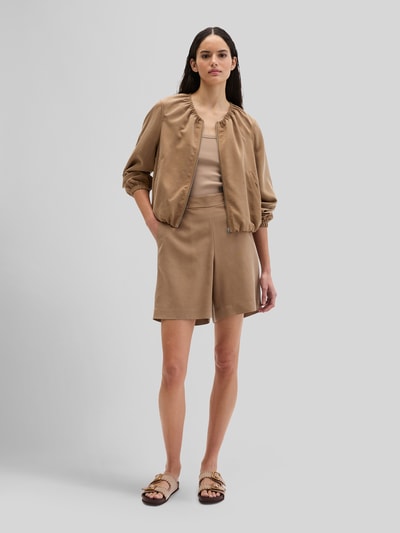 Marc O'Polo Loose Fit Jacke aus Lyocell-Leinen-Mix Hazel 1