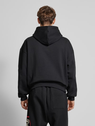 Low Lights Studios Oversized Hoodie mit Label-Print Black 5