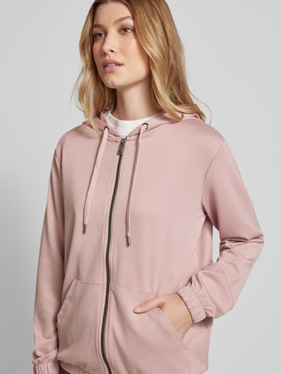 Soyaconcept Sweatjack met capuchon, model 'Banu' Rosé - 3