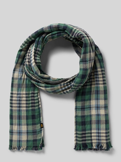 camel active Schal mit Fransen Dunkelgruen 1