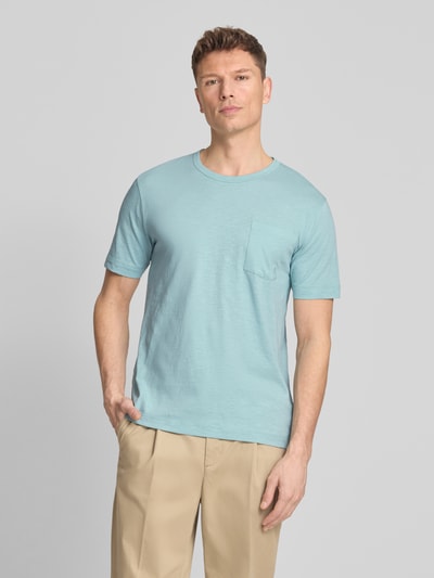 Marc O'Polo Regular Fit T-Shirt aus reiner Baumwolle Mint 4