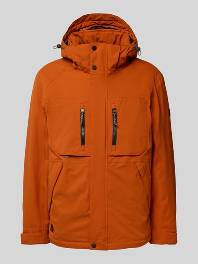 camel active Jacke mit Reißverschlusstaschen Modell 'TEXXXACTIVE' Orange 2