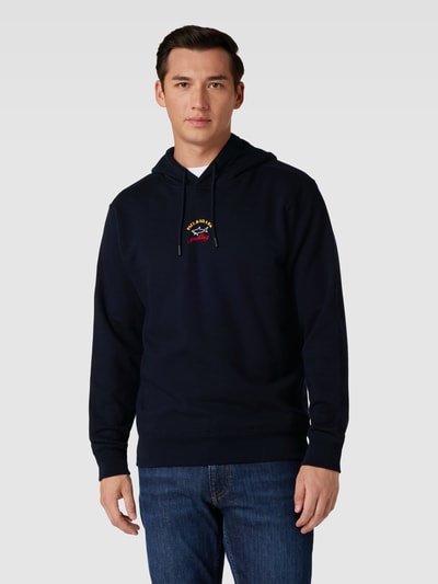 Paul & Shark Sweatshirt mit Label-Print Marine 4