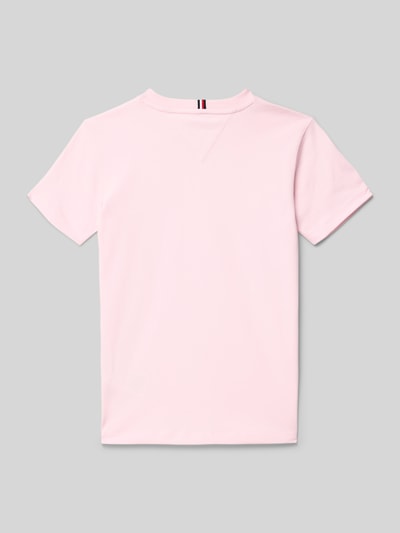 Tommy Hilfiger Teens T-shirt met labelprint Roze - 3