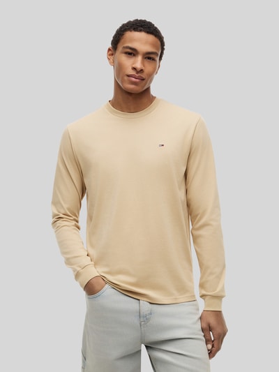 Tommy Jeans regular fit shirts met lange mouwen van puur katoen in set van 2 Beige - 4