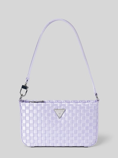 Guess Handtasche in Flecht-Optik Modell 'TWILLER' Lavender 2